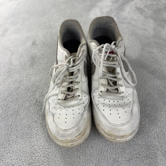 Nike Air Force 1 Low 3M Swoosh White Shoes Men Size 10 US - Picture 8 of 14